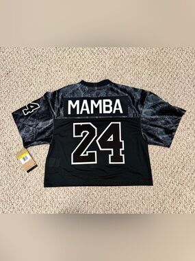 Nike Kobe Bryant Mamba Women “Home” Black Football Jersey IB0001-010 Size S